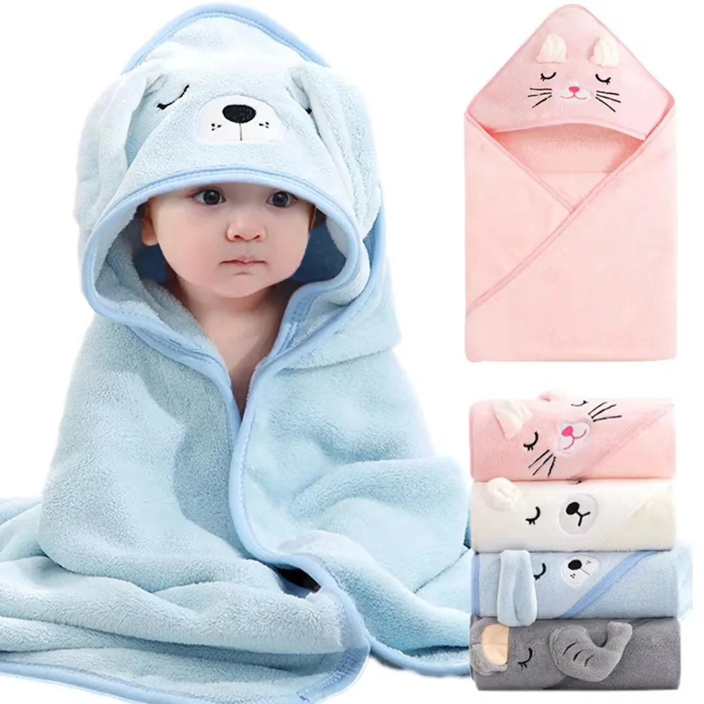 Cuddly Animal Baby Towels