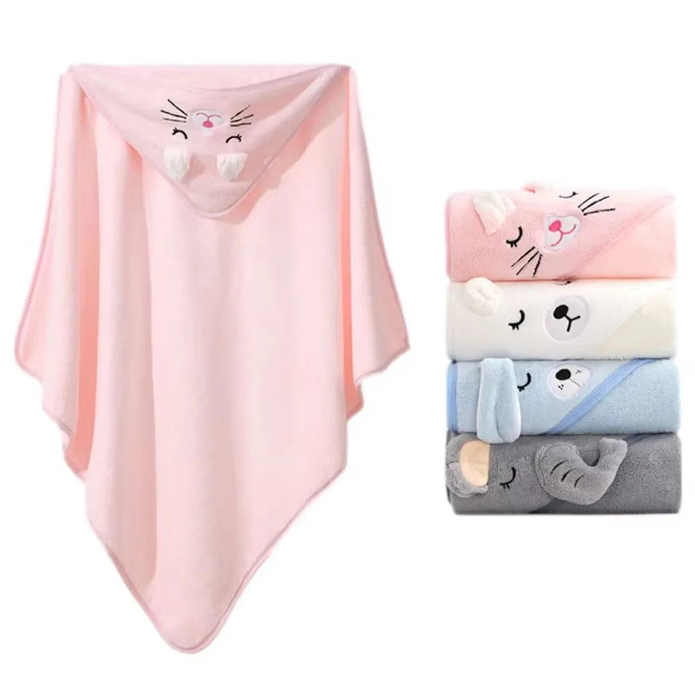 Cuddly Animal Baby Towels