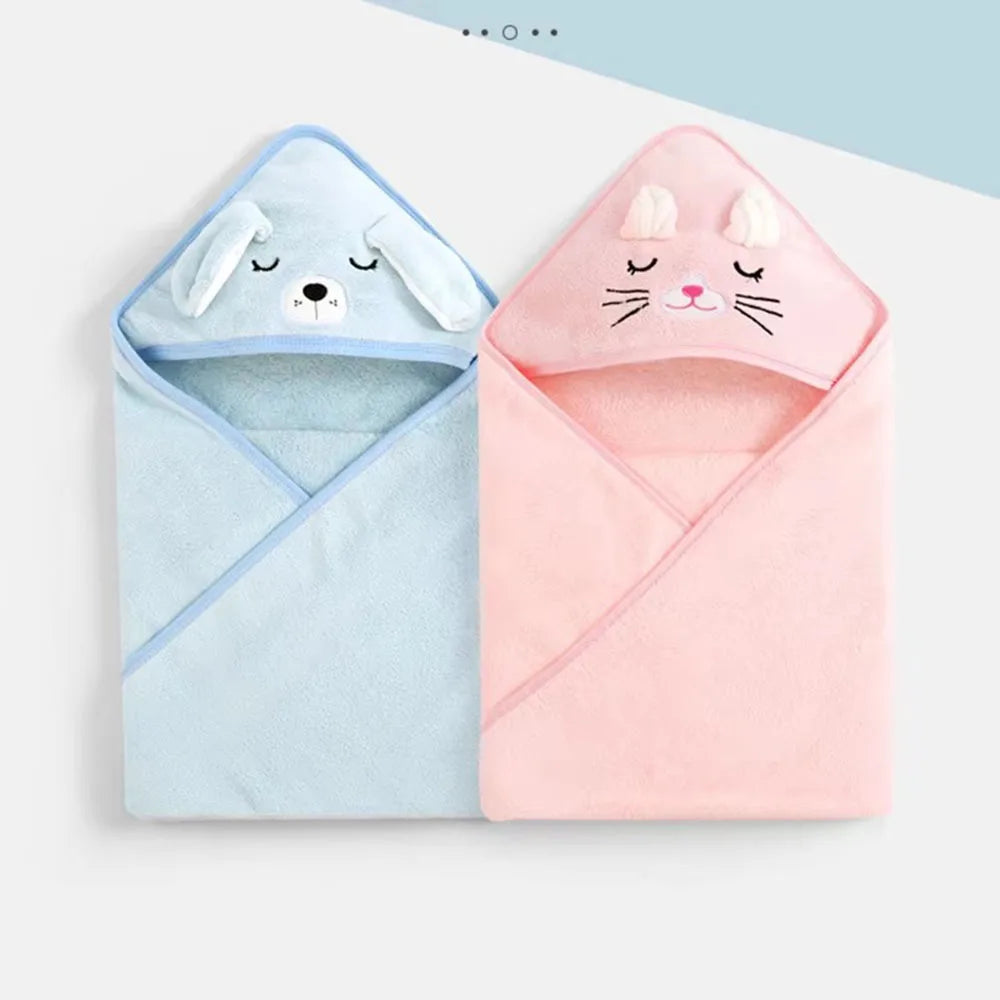 Cuddly Animal Baby Towels
