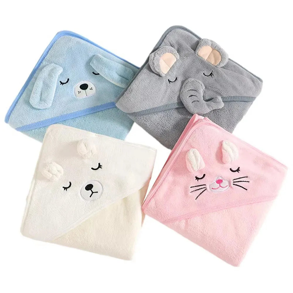 Cuddly Animal Baby Towels